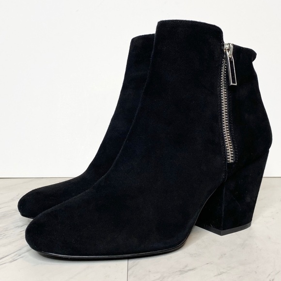 1. State Jacend Black Suede Bootie 10M - Picture 1 of 12